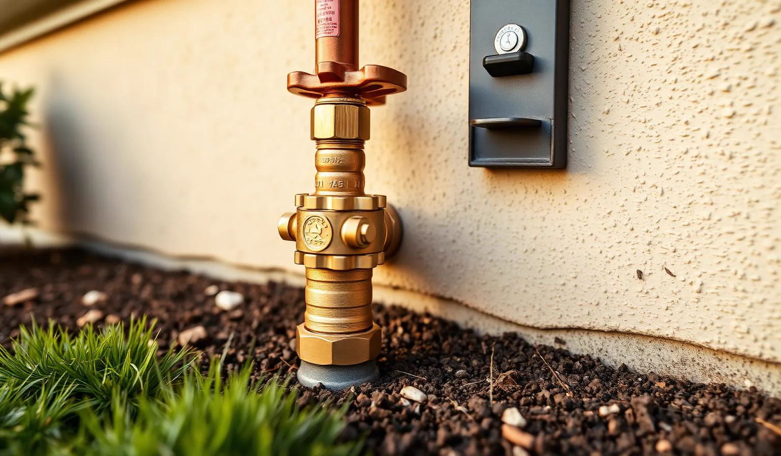 Backflow Prevention Setup in Orangevale, CA — McGuire Earth Works Backflow Prevention Setup project in Orangevale, California by McGuire Earth Works