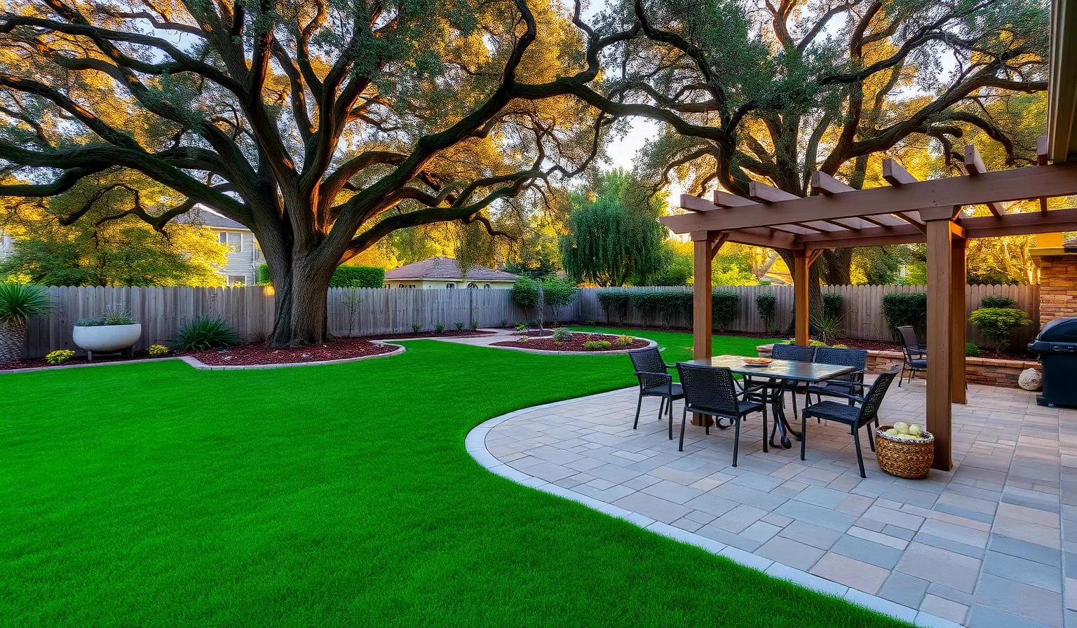 Backyard Redesign in Orangevale, CA — McGuire Earth Works Backyard Redesign project in Orangevale, California by McGuire Earth Works