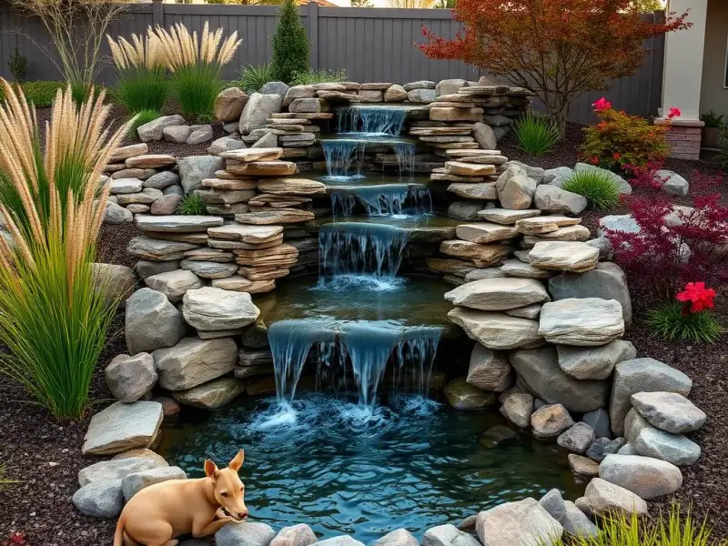 Water Features in Orangevale, CA Water Features service example in Orangevale, CA by McGuire Earth Works