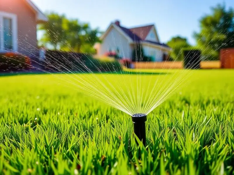 Irrigation & Sprinkler Systems in Orangevale, CA Irrigation & Sprinkler Systems service example in Orangevale, CA by McGuire Earth Works