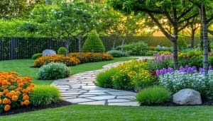 incorporating softscapes in landscaping