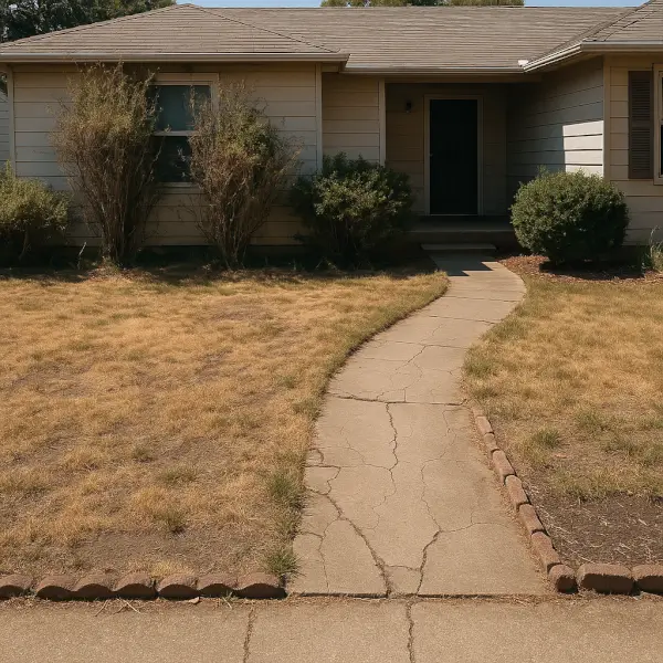 Front Yard Redesign in Orangevale, CA | Low-Water Design