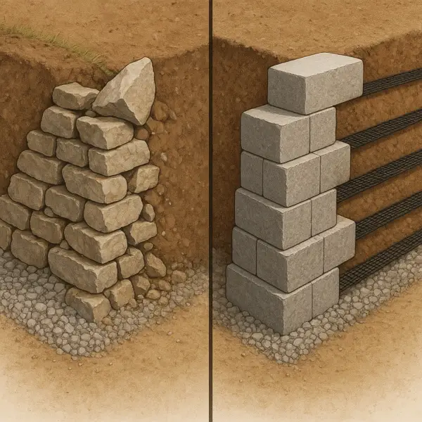 Reinforced Retaining Walls in Orangevale, CA | Expert Build